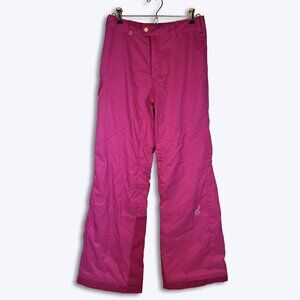 Spyder Ski Snowboard Snow Pants Hot Pink Girls Youth 16 Insulated Outerwear Sled